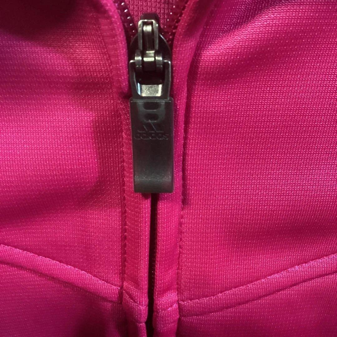 ❤️adidas ❤️ ピンク ジップアップジャケット