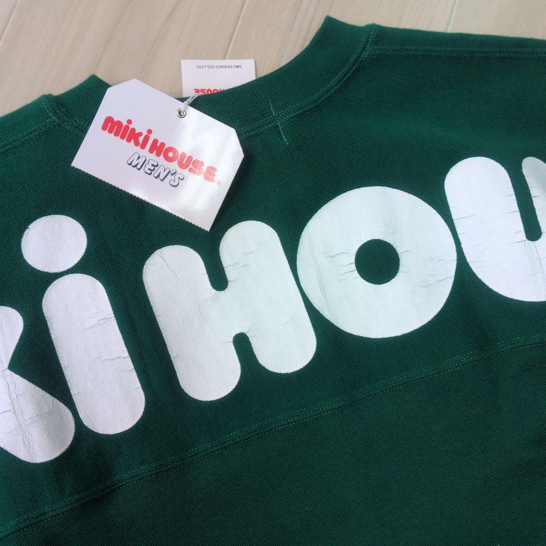 希少　90s MIKI HOUSE ミキハウス アーチロゴ スウェット　メンズМ
