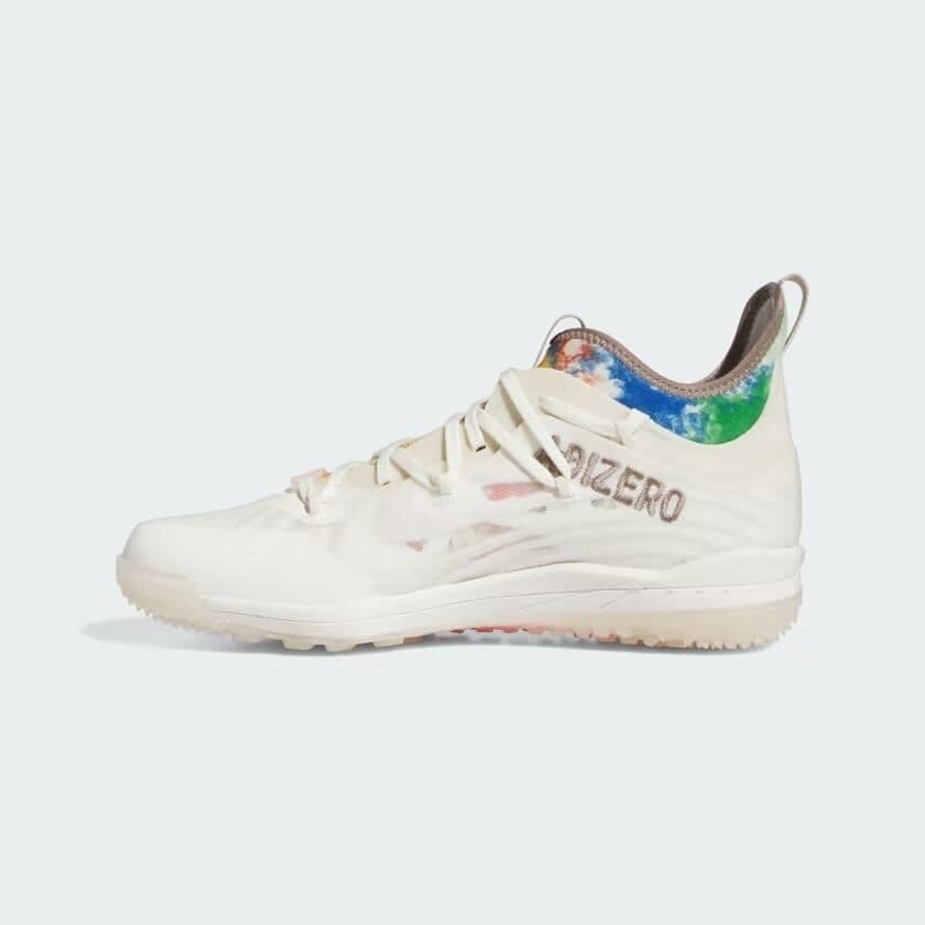 美品☆アディゼロ アフターバーナー 9 NWV ターフ ⚾野球スパイク27cm