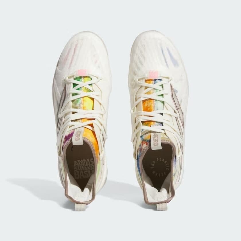 美品☆アディゼロ アフターバーナー 9 NWV ターフ ⚾野球スパイク27cm