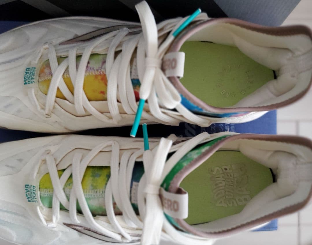 美品☆アディゼロ アフターバーナー 9 NWV ターフ ⚾野球スパイク27cm