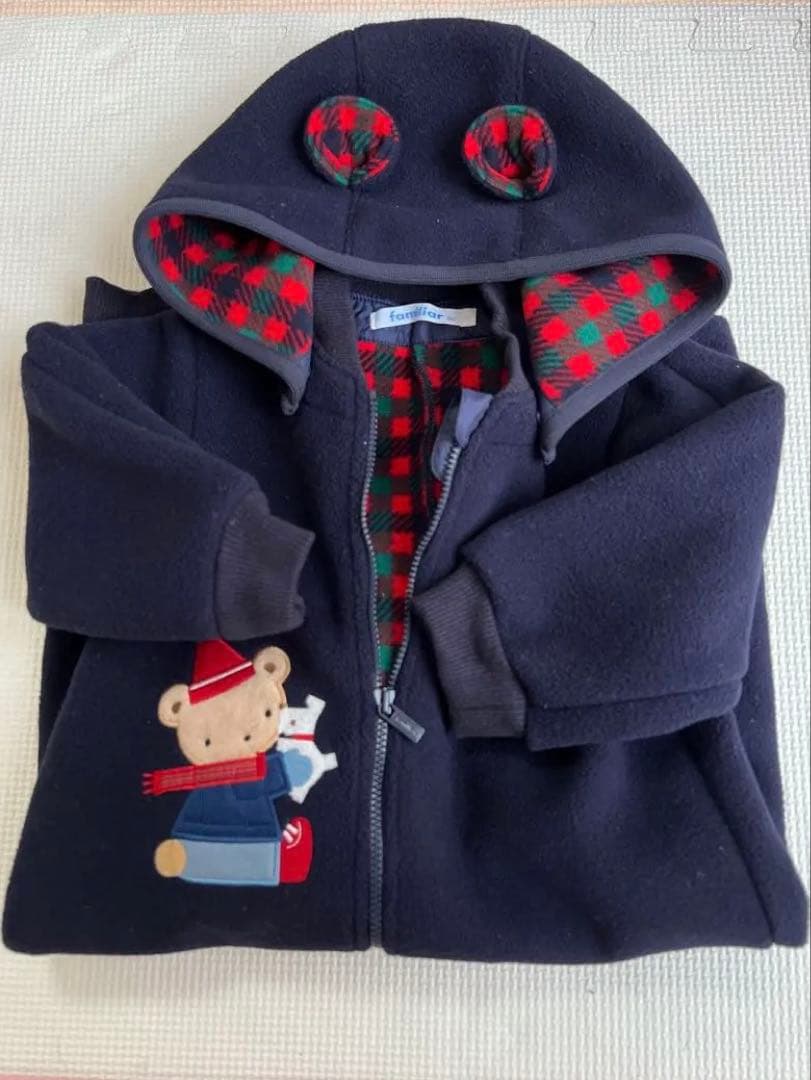 familiar ジャンプスーツ　80cm 現行品