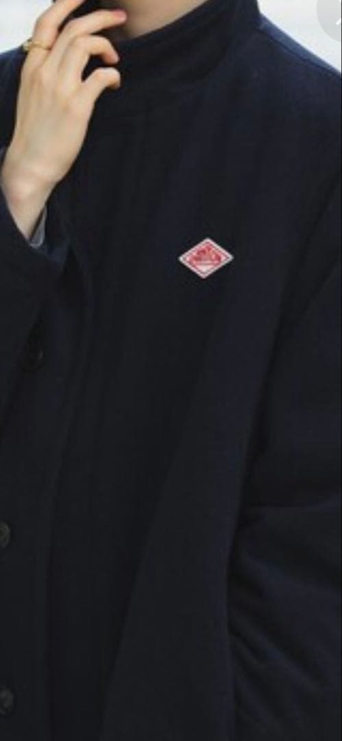 DANTON × Ray BEAMS スタンドカラー モッサダウン コート