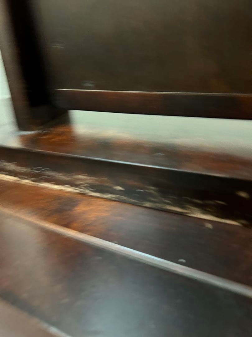 北海道民芸家具　卓上　スタンドミラー　鏡