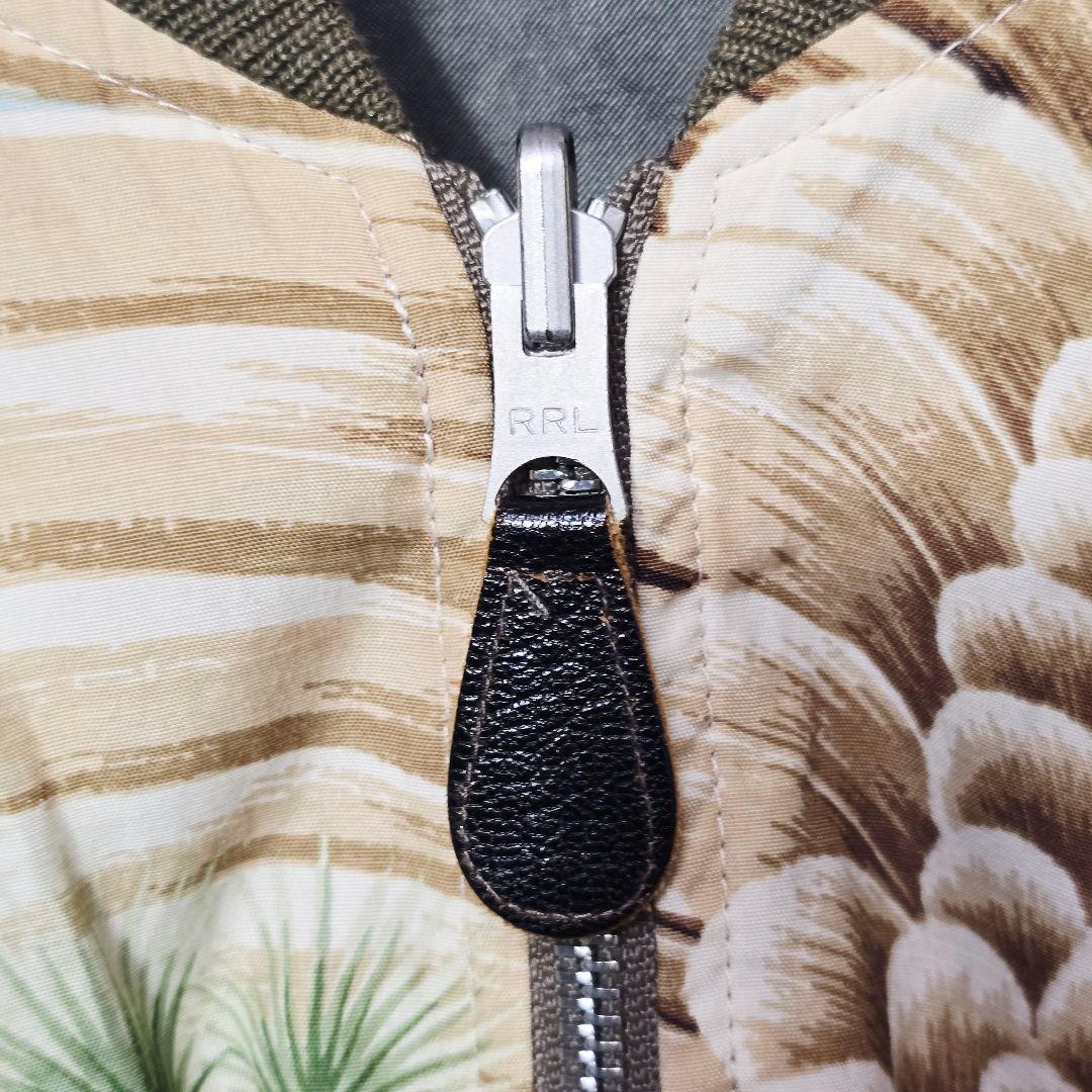 RRL ダブルアールエル リバーシブル MA-1 スカジャン 和柄 鷹