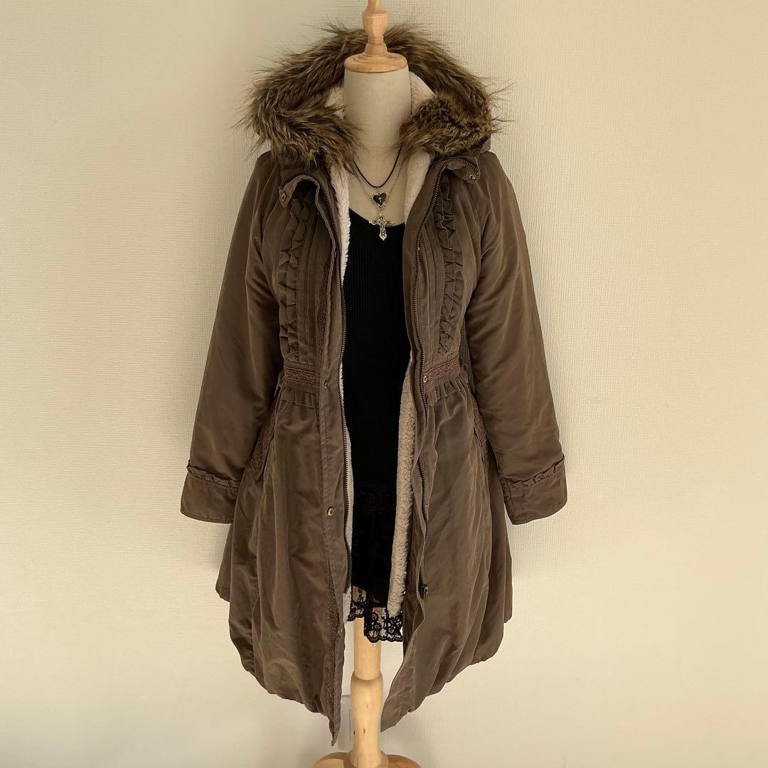 00s fairygrunge 森ガール 姫ロリ アクシーズ 2WAモッズコート