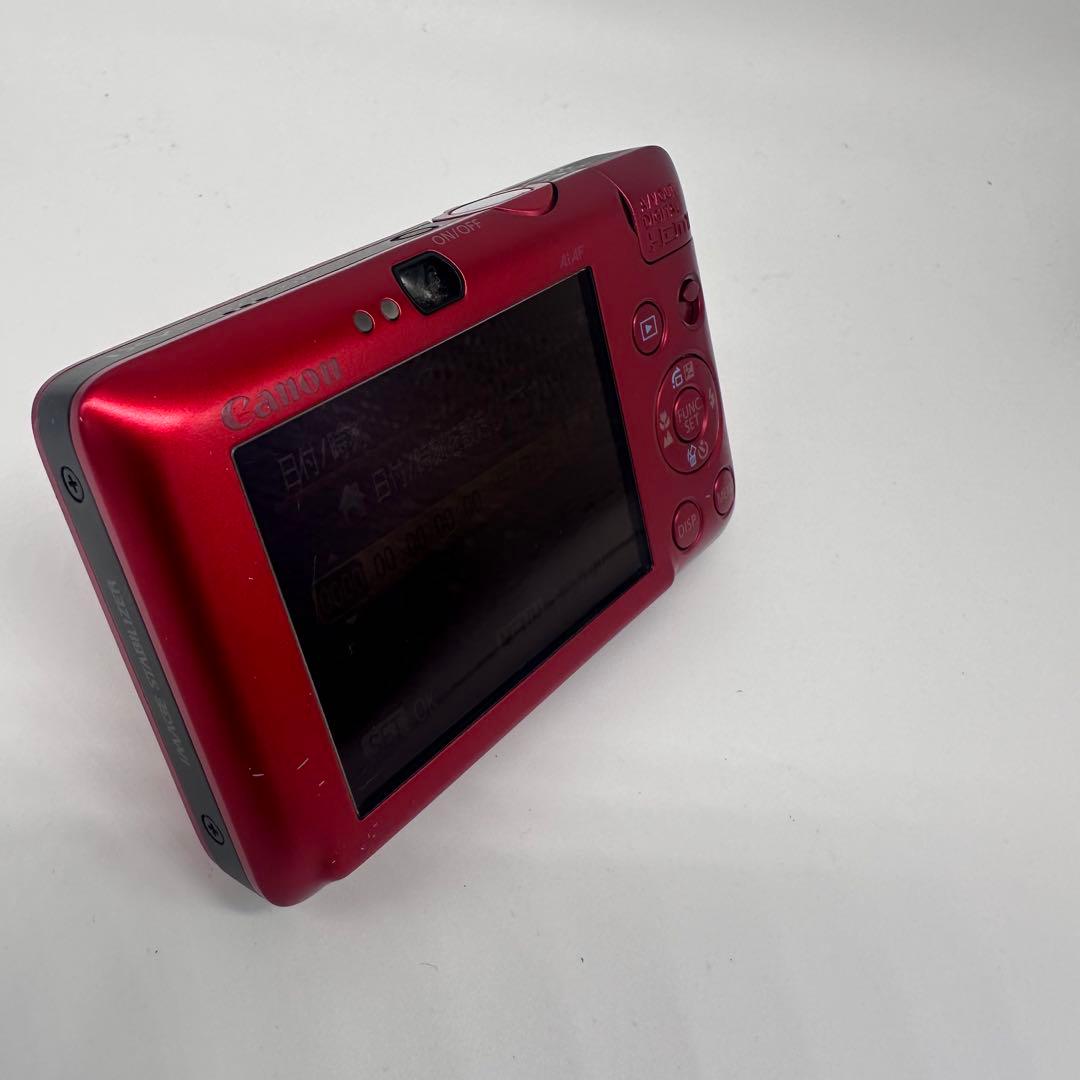 Canon IXY DIGITAL 210IS レッド バッテリー 充電器 付属