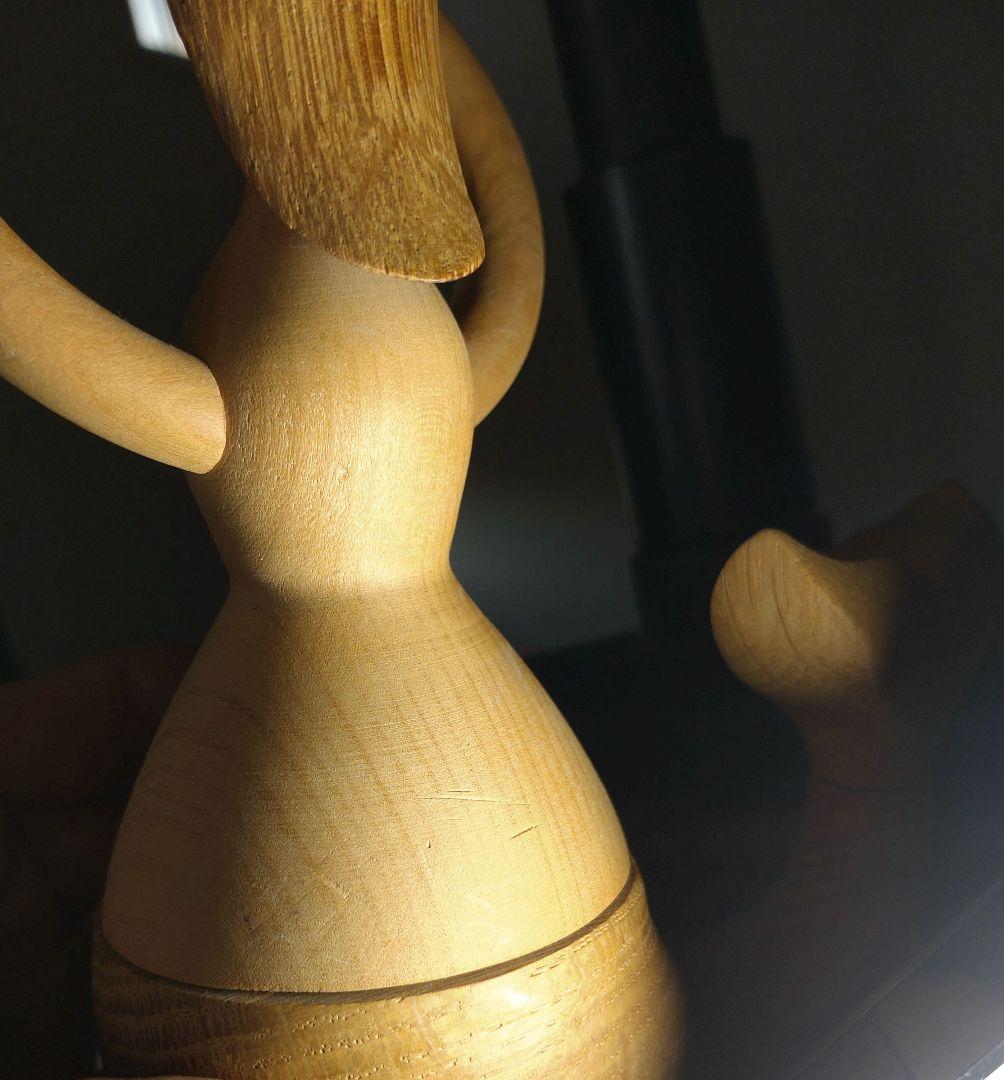 超稀少 木製 アーキテクトメイド マーメイド オブジェ デンマーク製 人魚