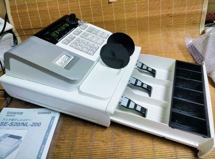 カシオレジスター　SE-S20/NL200　人気機種　送料無料　544123