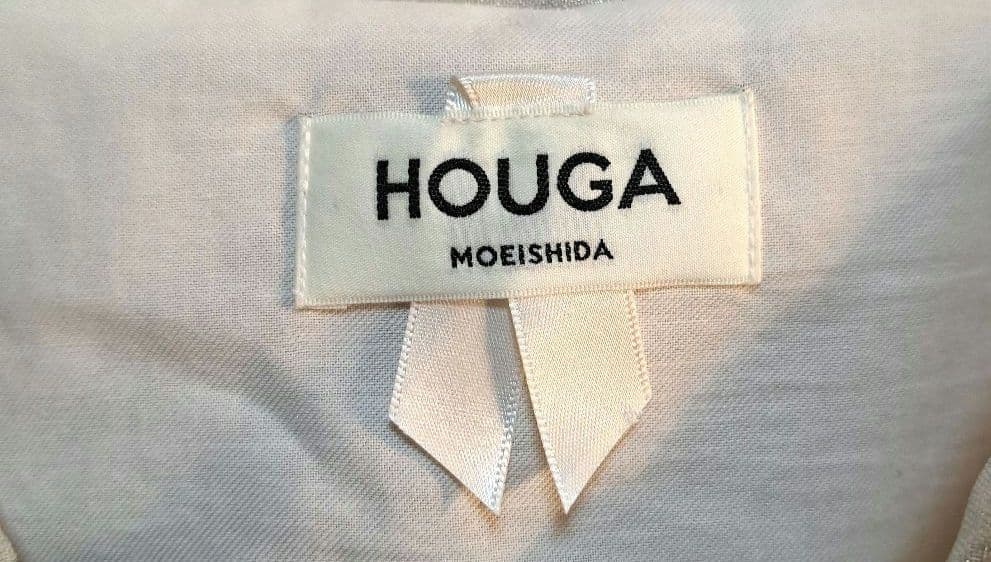 【美品】HOUGA　キャミソール　sandyシリーズ　リボン　ベージュ　ホウガ