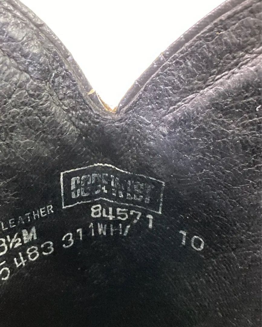 ウエスタンブーツ ブラック×ブラウン