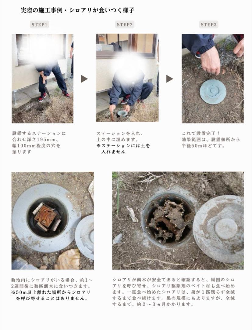 じゃあな！シロアリくん　ブルズ　シロアリ駆除剤　防虫剤　害虫駆除