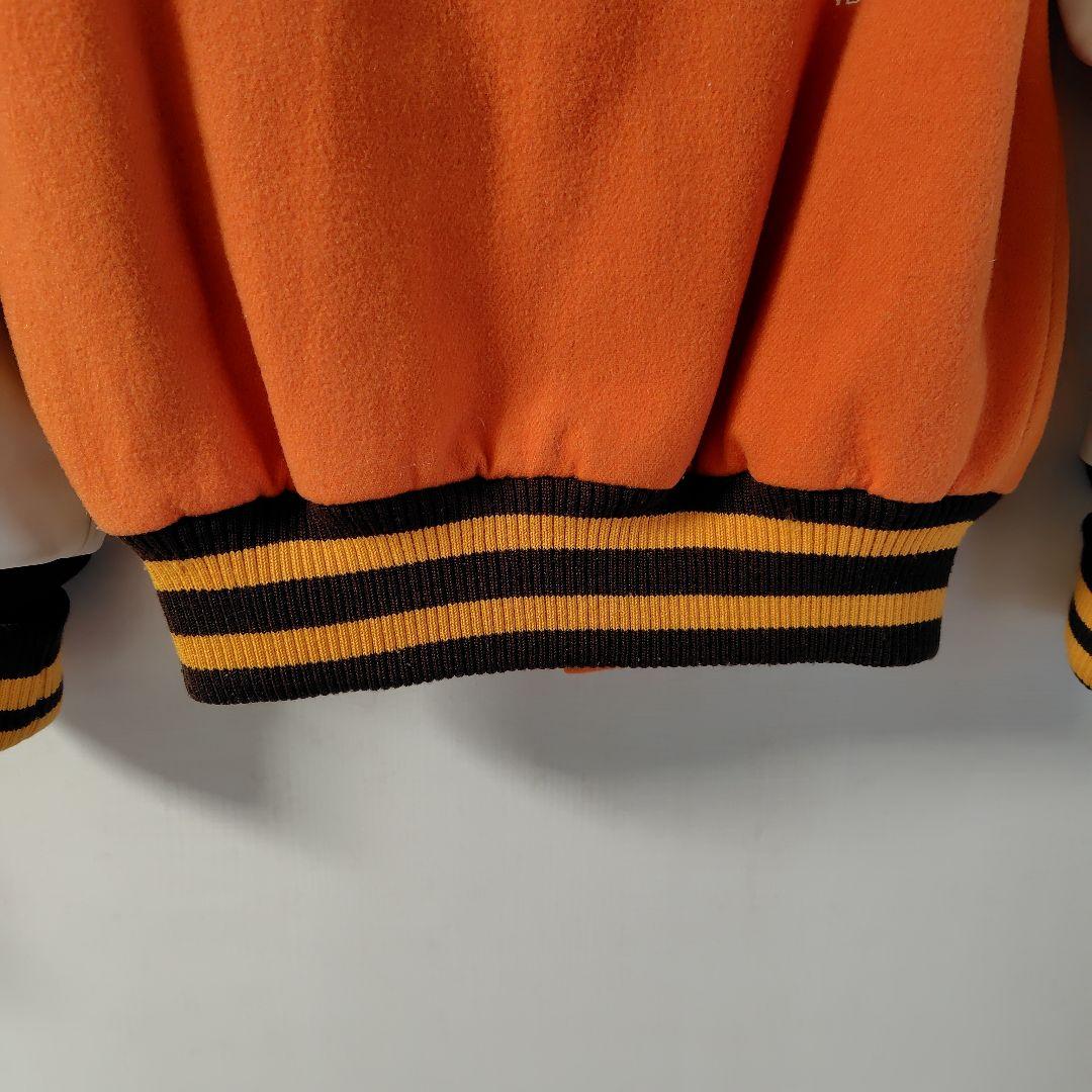 カンタベリー　 袖牛革 ワッペン スタジャン 　サイズ Ｍ