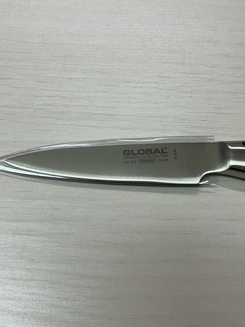 未使用　GLOBAL GS-38 ペティナイフ 全長19cm
