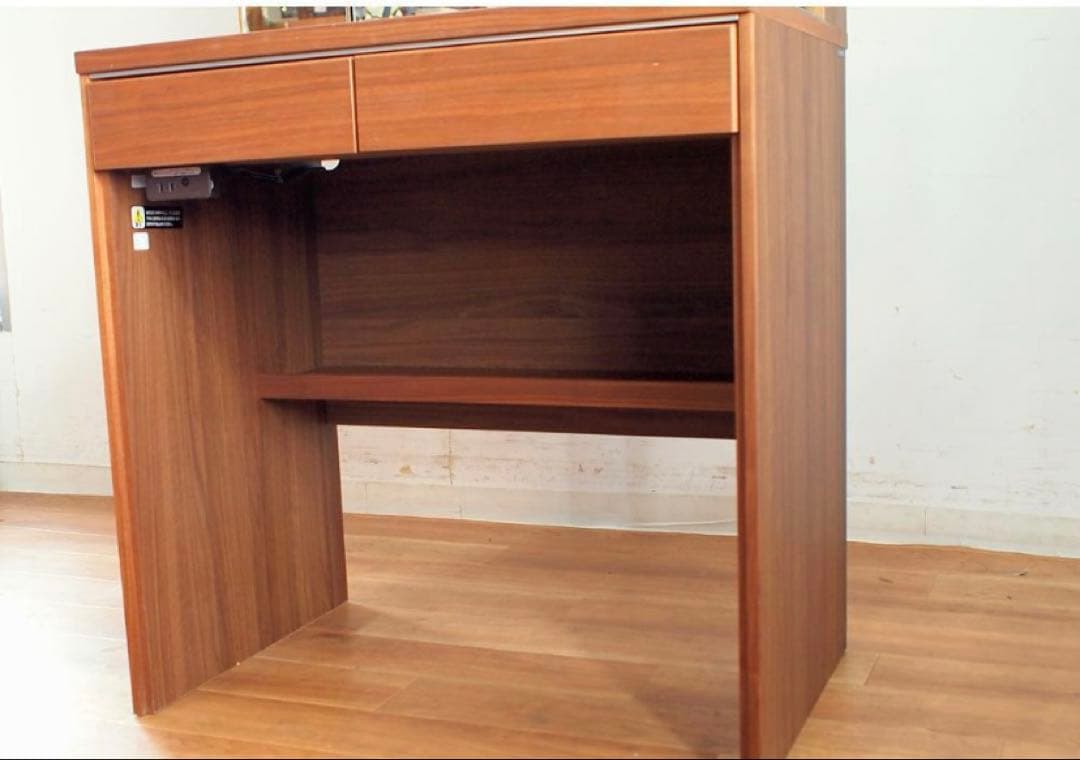 karimoku ドレッサー　スツール　セット　 三面鏡付き