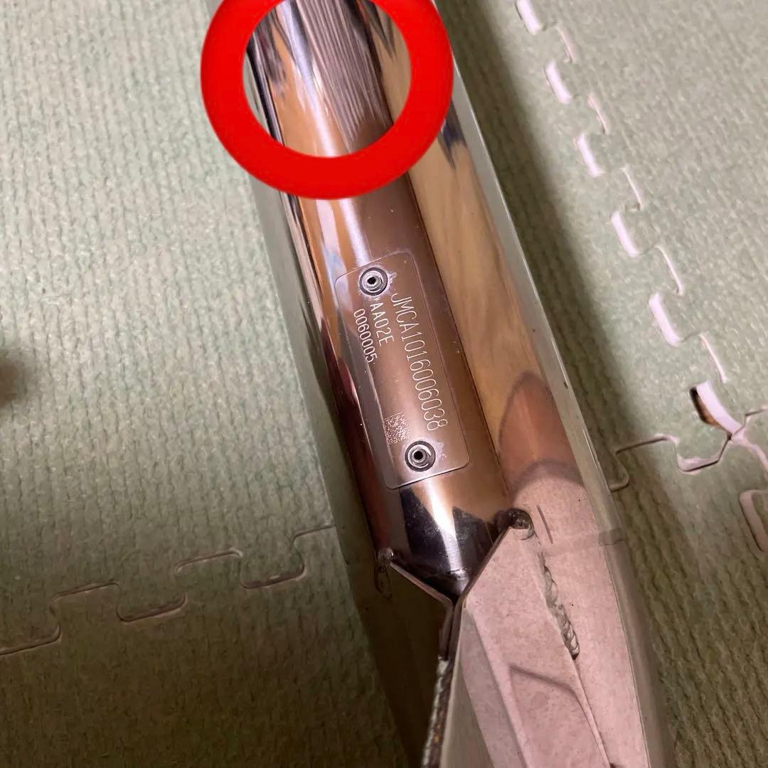 【送料無料】キタコ　スポーティーダウンマフラー　リトルカブfi スーパーカブfi