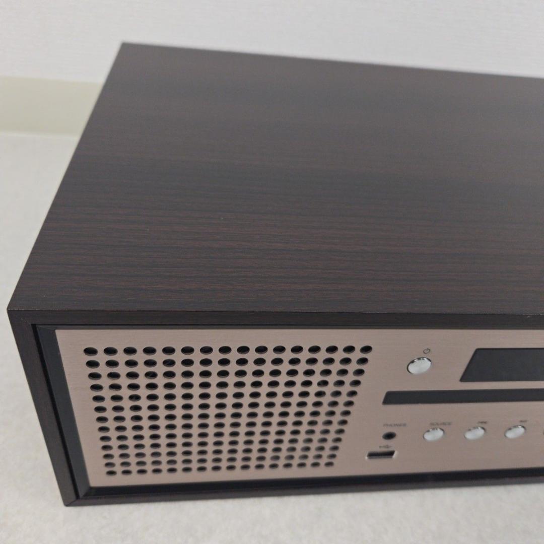 【美品】JVC NX-W30 ミニコンポ Bluetooth CD 木目 レトロ