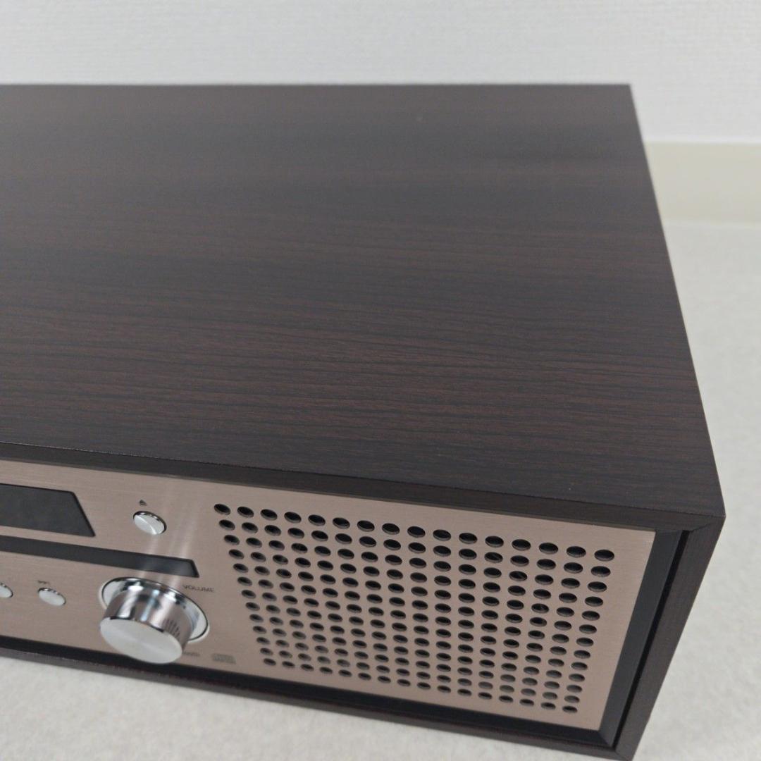 【美品】JVC NX-W30 ミニコンポ Bluetooth CD 木目 レトロ