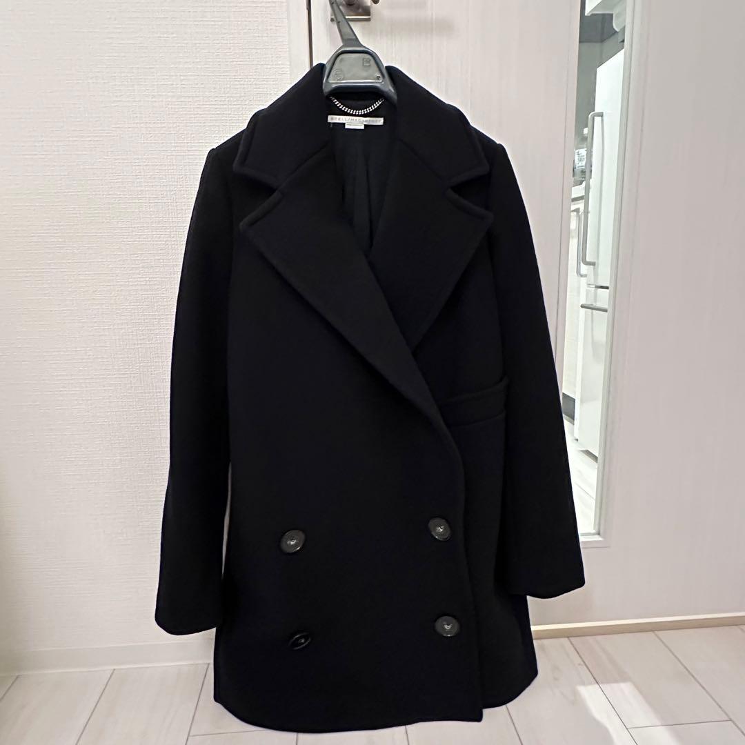 【新品同様】ステラマッカートニー　ダブルブレスト　コート　38