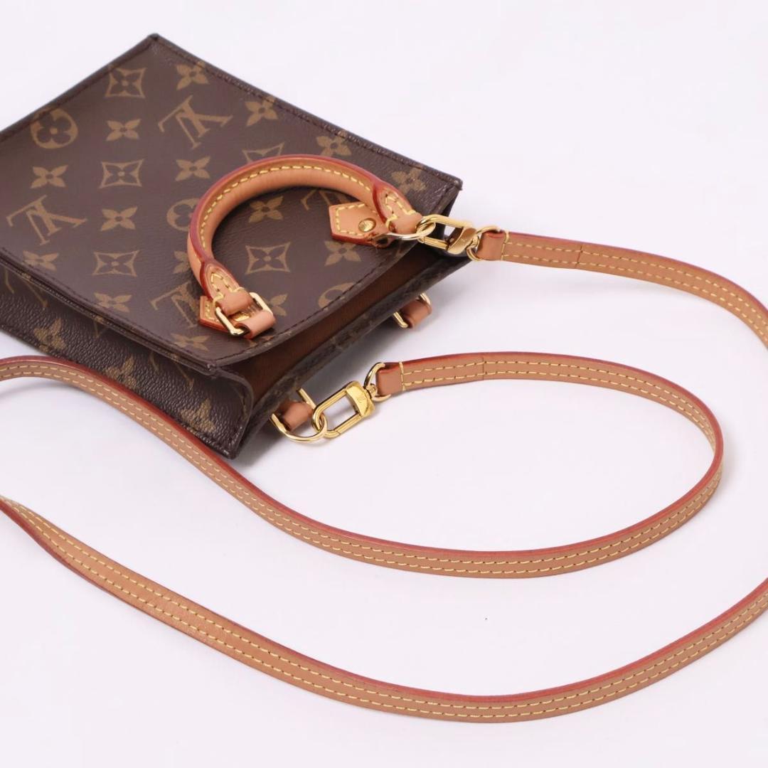 【超極美品】ルイヴィトン　プティットサックプラ　モノグラム　2way