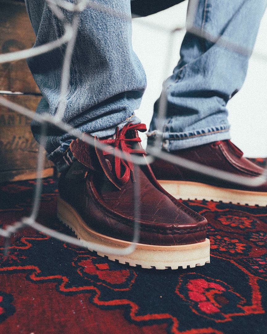 ダフニClarks / Wallabee Scout StarcowUK9