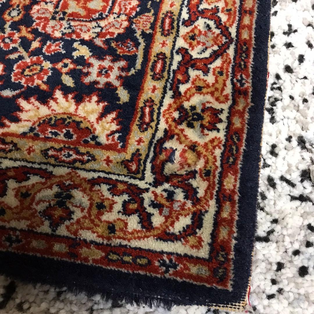 《送料込》ペルシャ絨毯様　クラシック　ランナーラグ　ラグ　レトロ