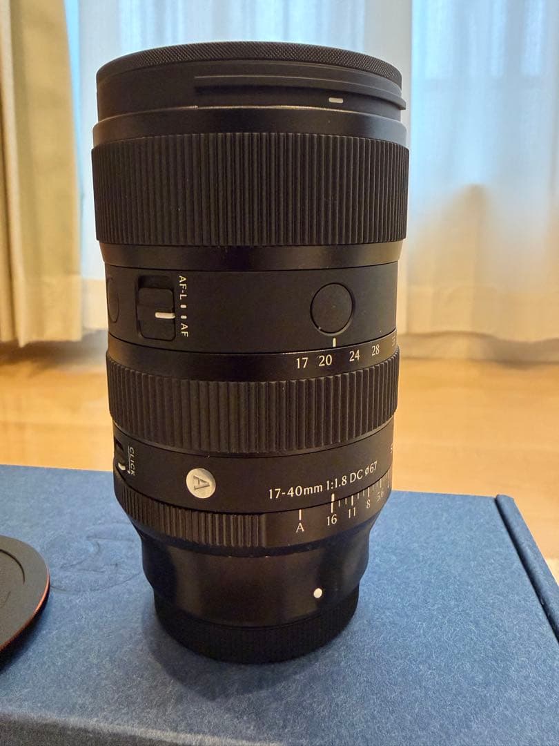 (ほぼ新品) SIGMA ART 17-40mm F1.8 DC Xマウント