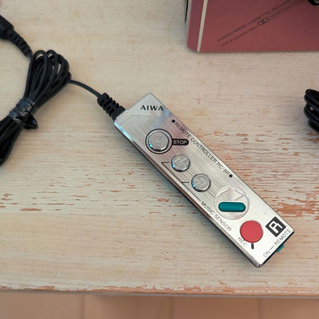 【ジャンク品】AIWA カセットプレーヤー カセットボーイ HS-J8
