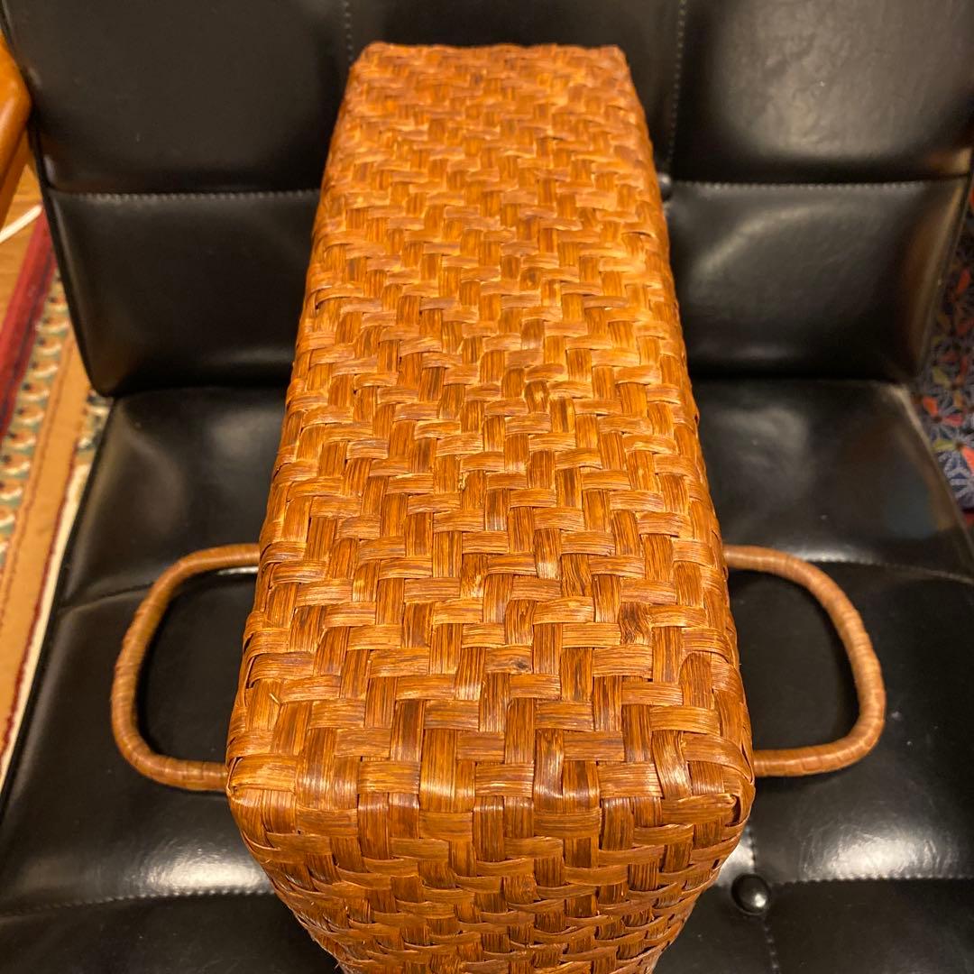 山葡萄カゴバッグ　伝統工芸　かごバッグ　やまぶどう　網代編　山葡萄　籠バッグ
