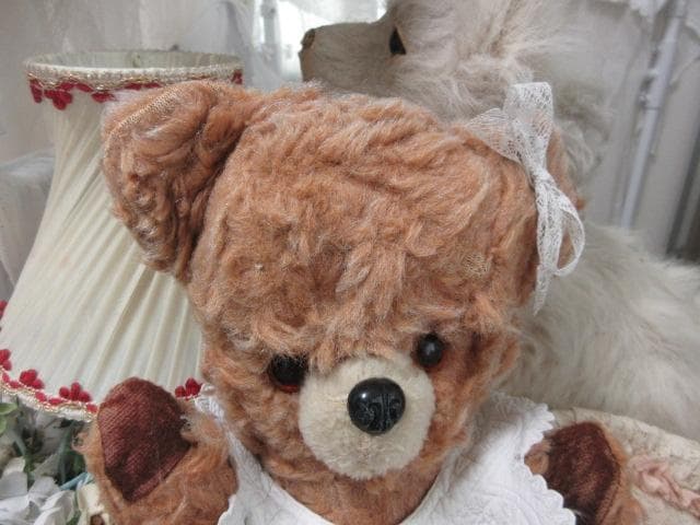 可愛い　アンティークベア　フランス　テディベア　☆　おでこちゃん