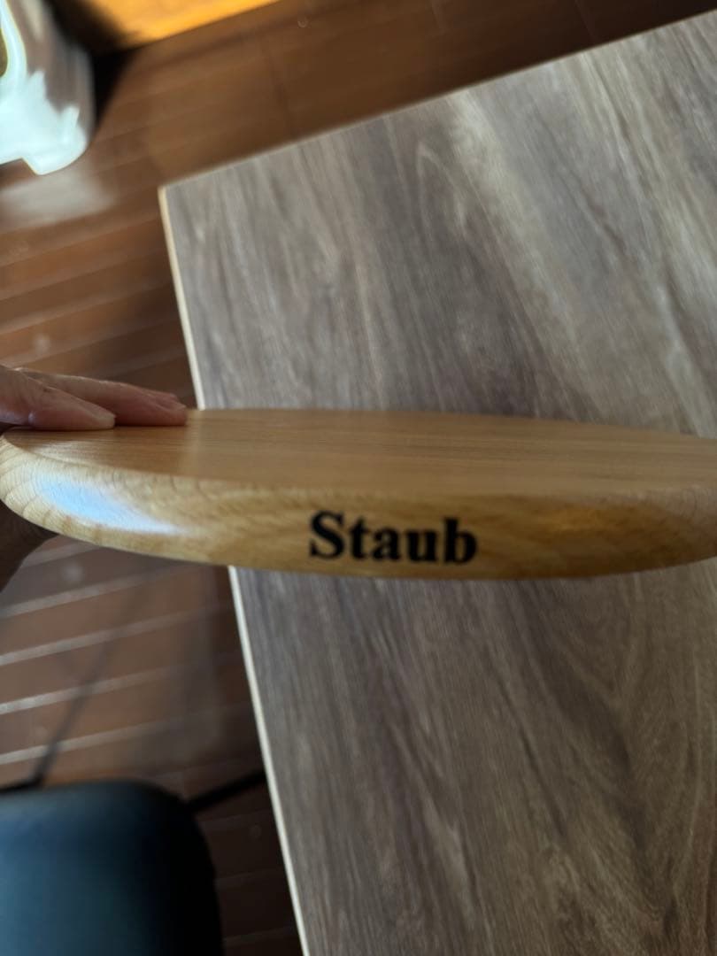 STAUB 赤 グリルパン、マグネットトリべッドセット