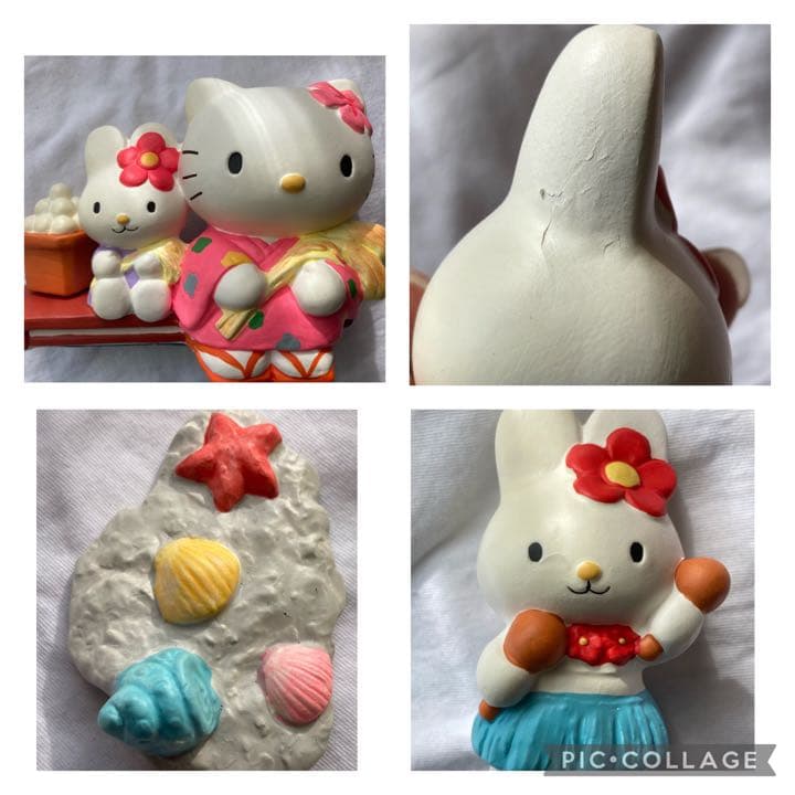 サンリオ　ハローキティ　歳時記　吉徳　高級陶人形コレクション　12点　ケース付き