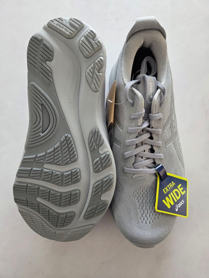 【未使用】ASICS ゲルカヤノ32 エクストラワイド 26.5 ライトグレー