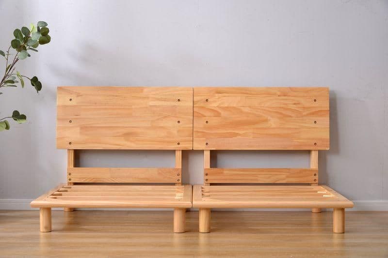 ソファー ソファ 天然木脚 無垢材 北欧 ファブリック ソファー 開放式