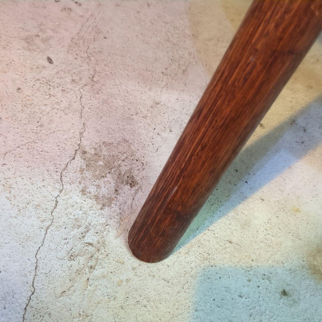 指物家具 矢澤金太郎 檜 スピンドルダイニングチェア 拭き漆 ヴィンテージ ②