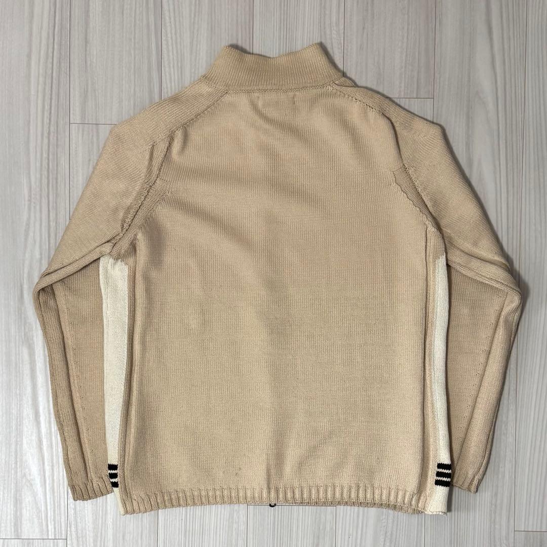 00s STONE  ドライバーズニット ベージュ　XL