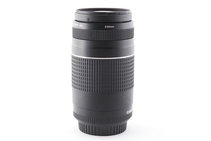 望遠レンズ　キャノン　CANON EF 75-300mm