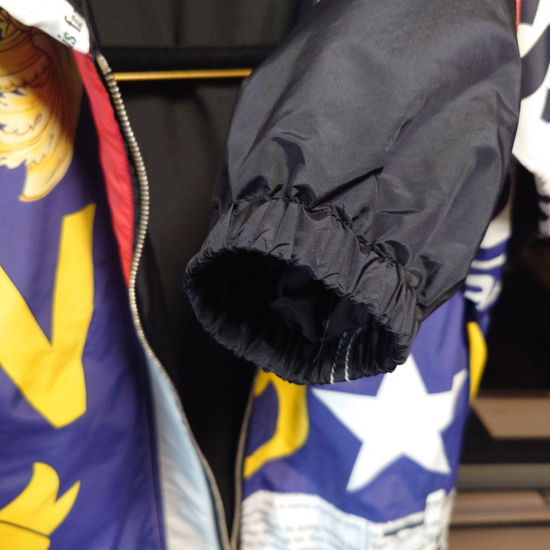 ジャケット・アウター Medusa Silk Blend Hooded Nylon Jacket