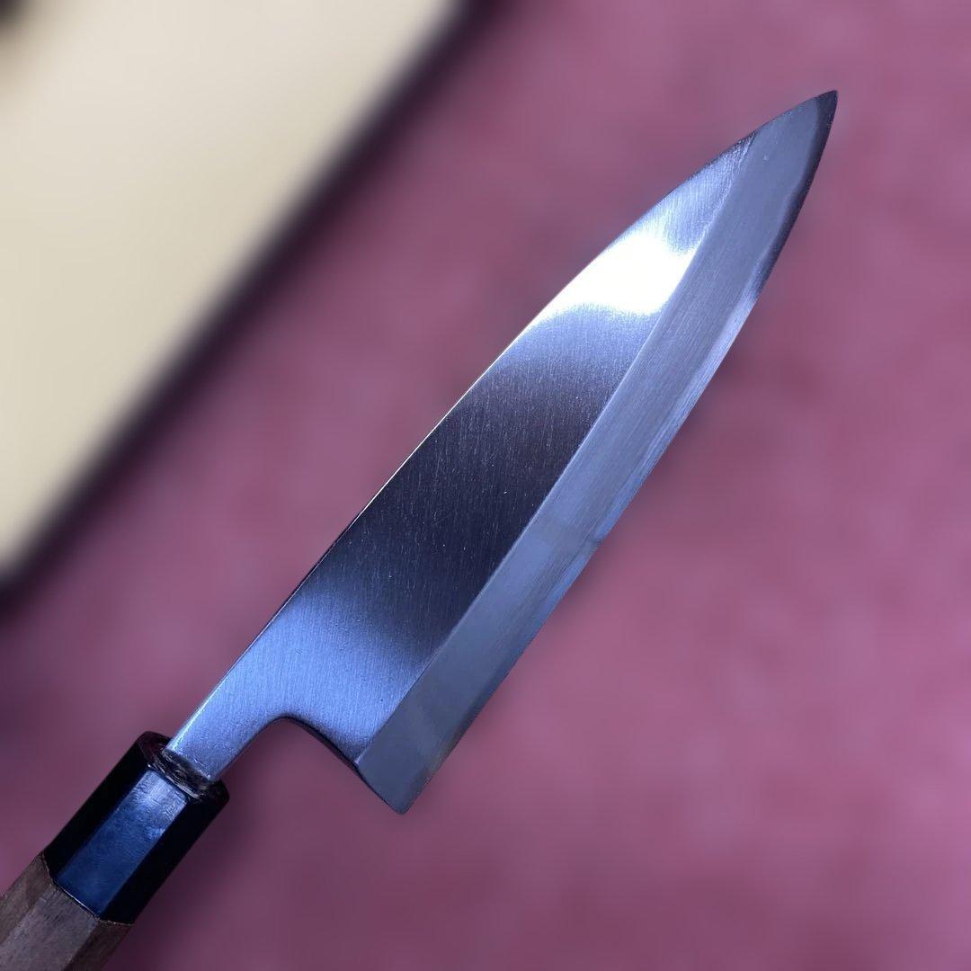 青二鋼　薄出刃包丁　165㎜　5.5寸