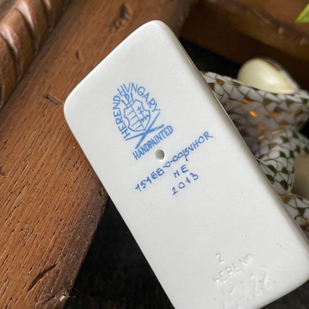 HEREND ゾディアック　十二支フィギュリン　金　2013年 ヘビ