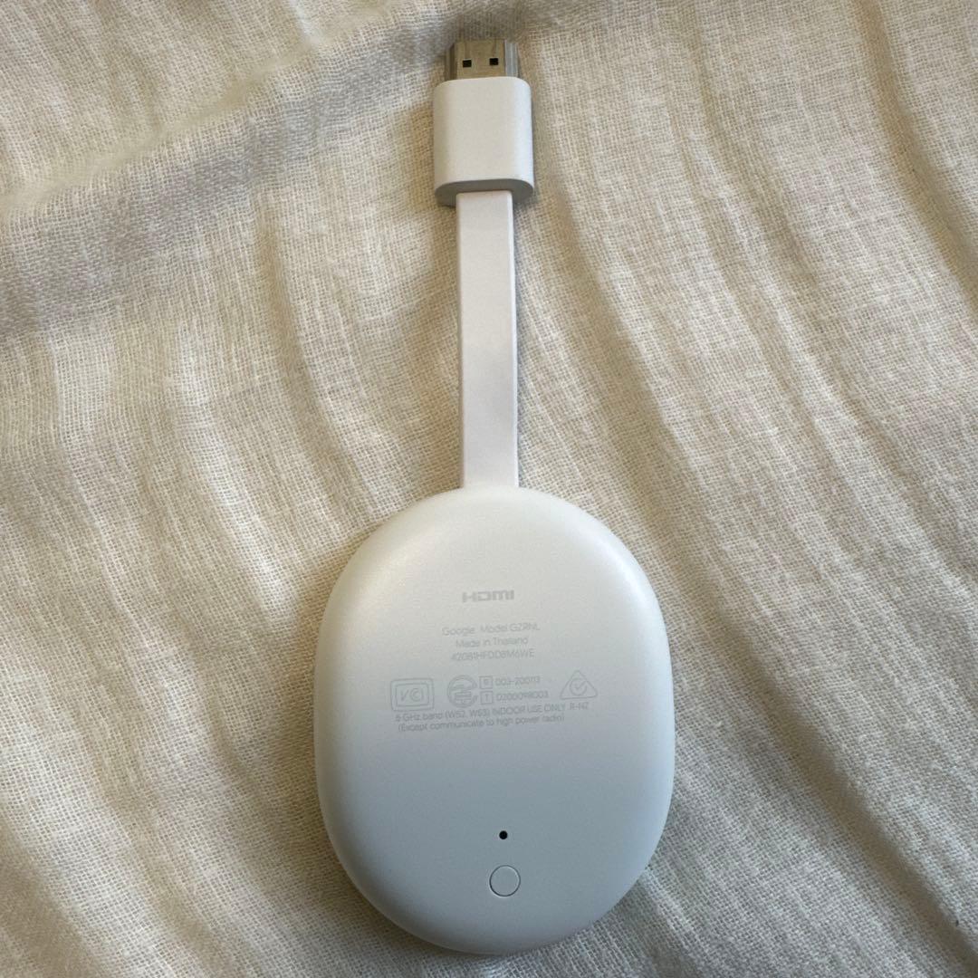 Google Chromecast with GoogleTV4K アダプタ付