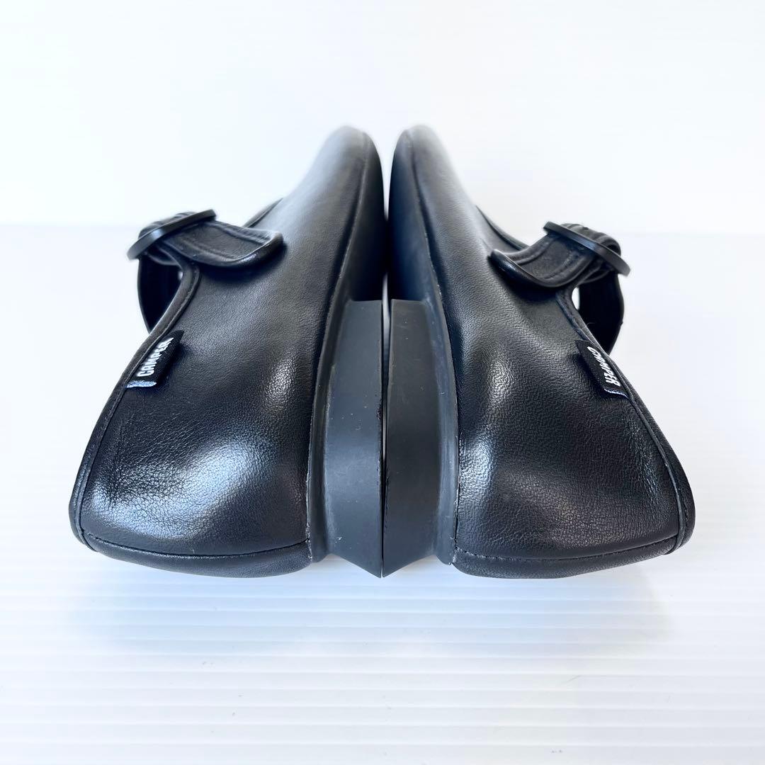 極美品✨ CAMPER カンペール カシマイラ フラットシューズ 22.5 黒
