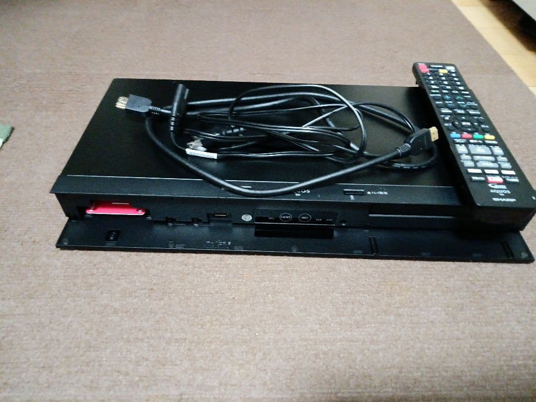 SHARP AQUOS ブルーレイディスクレコーダー 2B-C05EW123年式