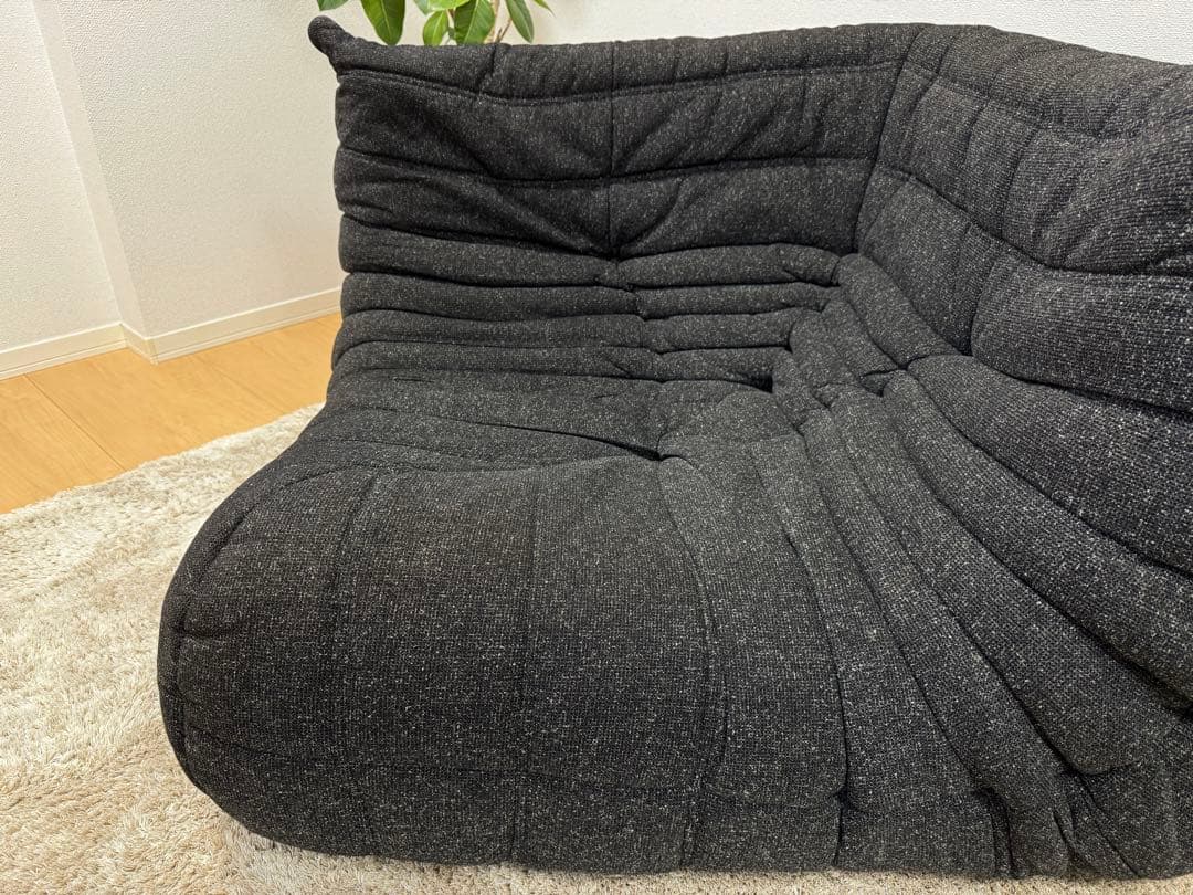 正規店購入 約46万 リーンロゼ トーゴ コーナーソファ 生地Lランク