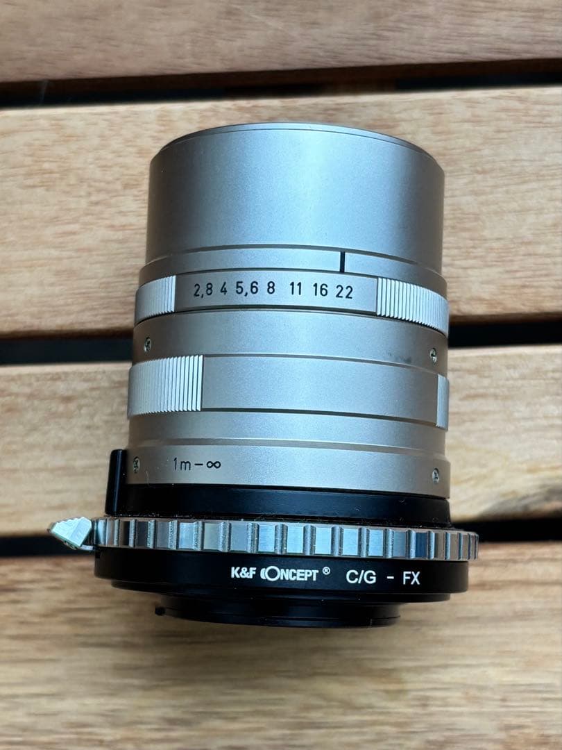 お値引OK ★アダプター付Carl Zeiss Sonnar 90/2.8作例有