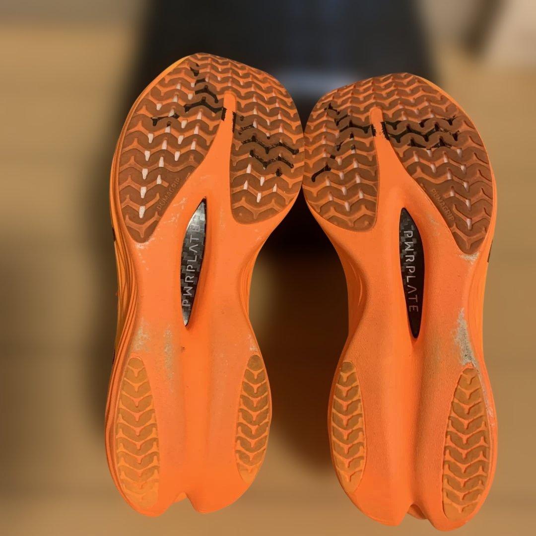 走行距離10キロ程度PUMA ディヴィエイトニトロエリート3 26.5cm