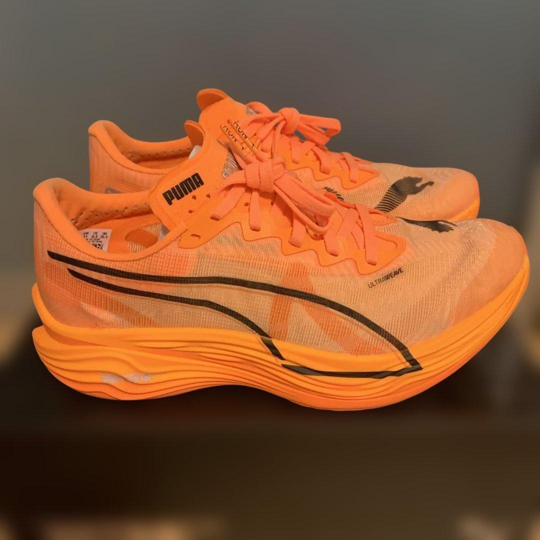 走行距離10キロ程度PUMA ディヴィエイトニトロエリート3 26.5cm