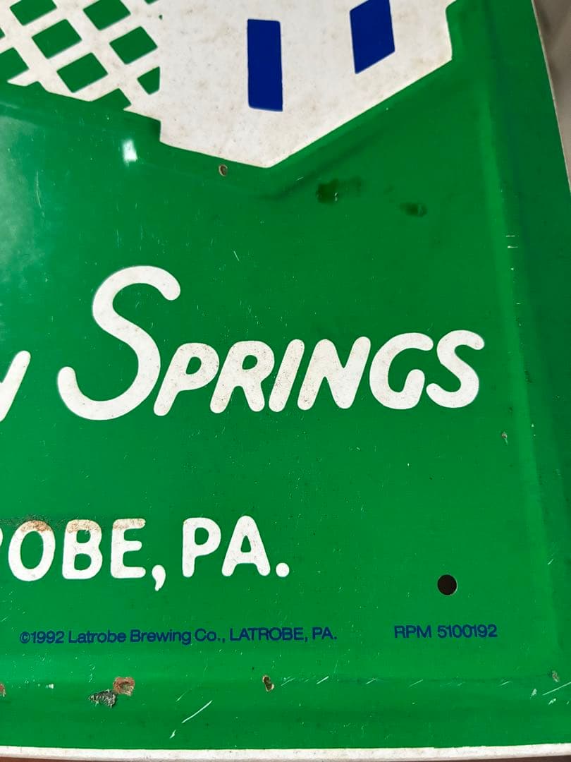 アンティーク　サイン　プレート　看板　ROLLING ROCK ビール　アメリカ