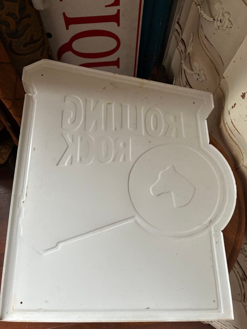 アンティーク　サイン　プレート　看板　ROLLING ROCK ビール　アメリカ