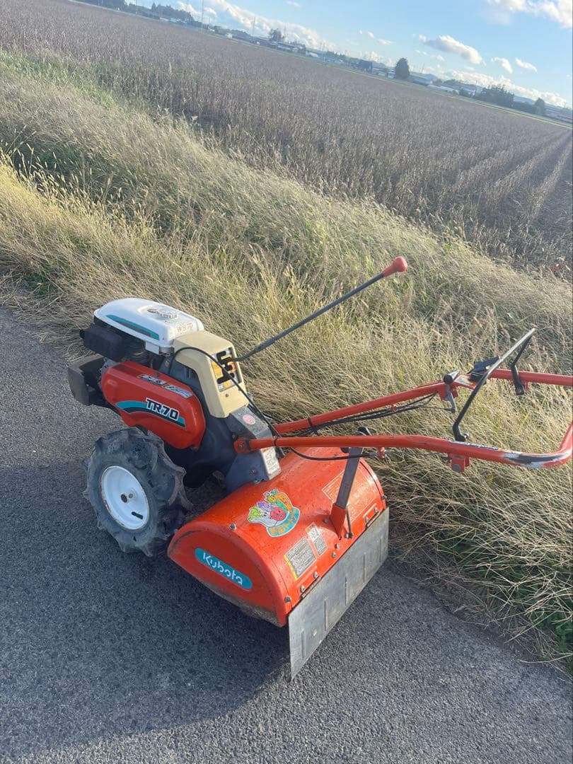 Kubota クボタ 歩行型農用トラクター 管理機 耕運機TR70 エンジンOK